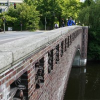 Мосты Гамбурга — Mundsburgerbrücke, Schwanenwikbrücke, Feenteichbrücke, Krugkoppelbrücke, Fernsichtbrücke