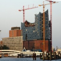 Строительство филармонии в Гамбурге